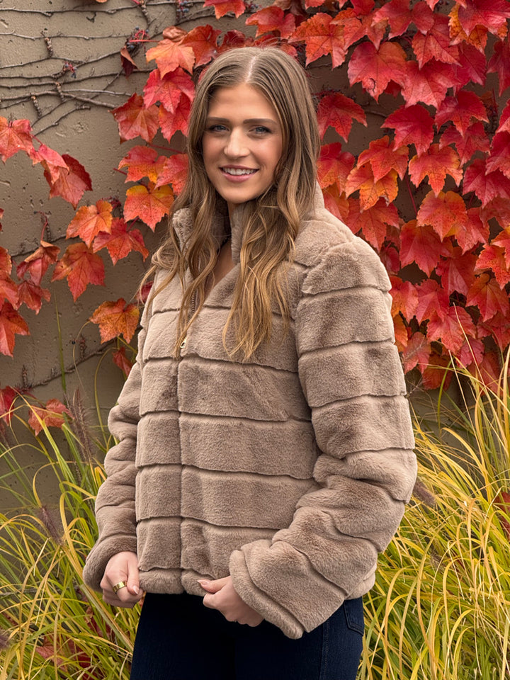 Tufted Teddy Fur Coat