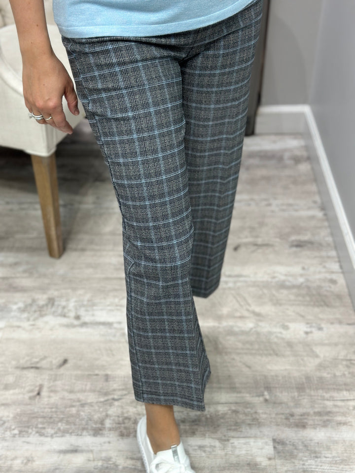 Preston Plaid Crop Pant