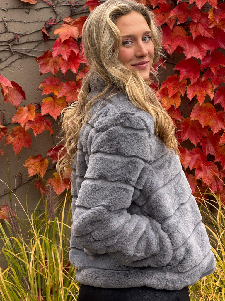 Tufted Teddy Fur Coat