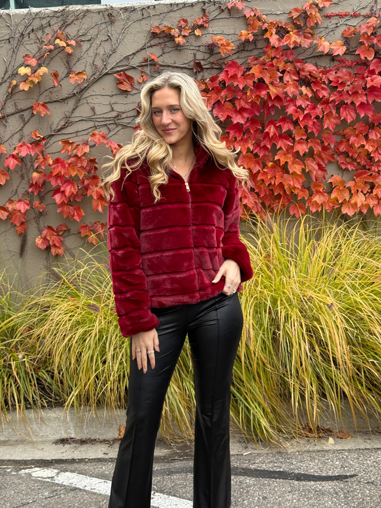 Tufted Teddy Fur Coat