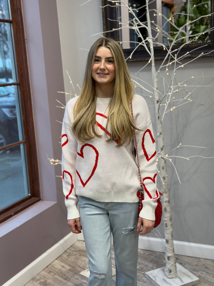 Queen of Hearts Sweater