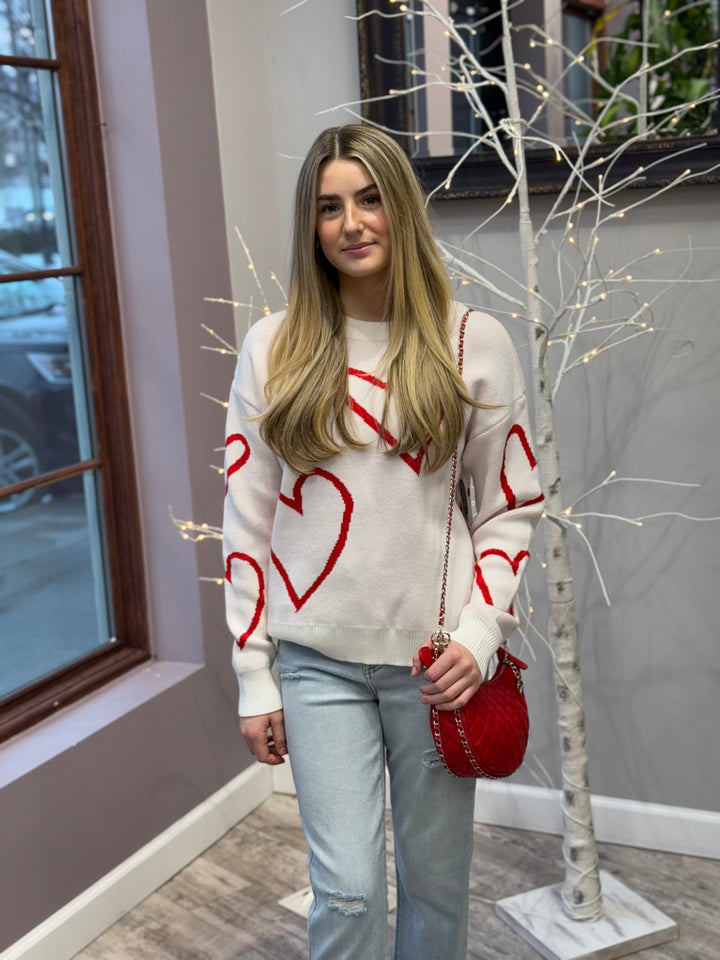 Queen of Hearts Sweater