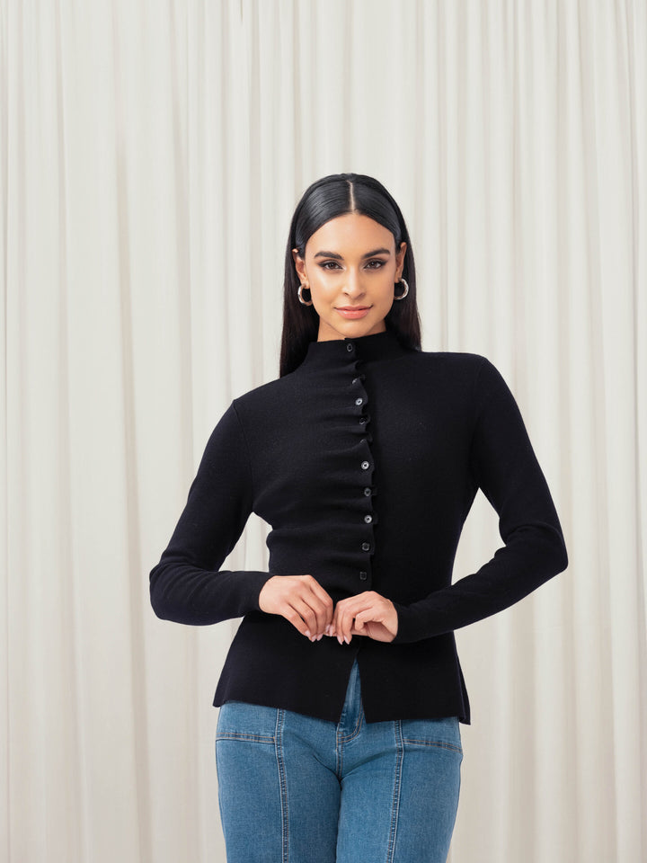 Romance Ruffle Cardigan