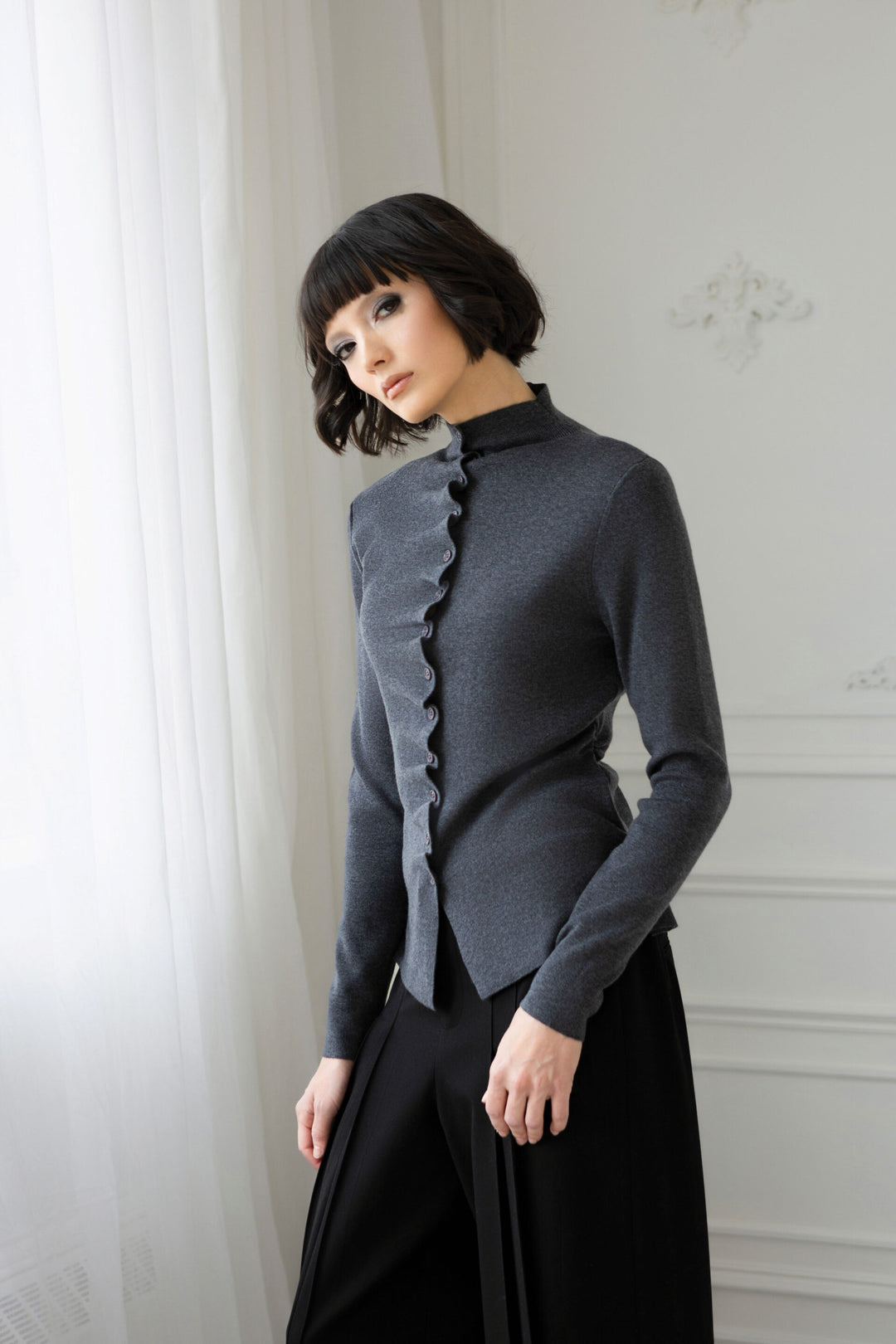 Romance Ruffle Cardigan