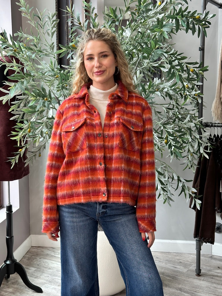 Ginger Snap Plaid Jacket