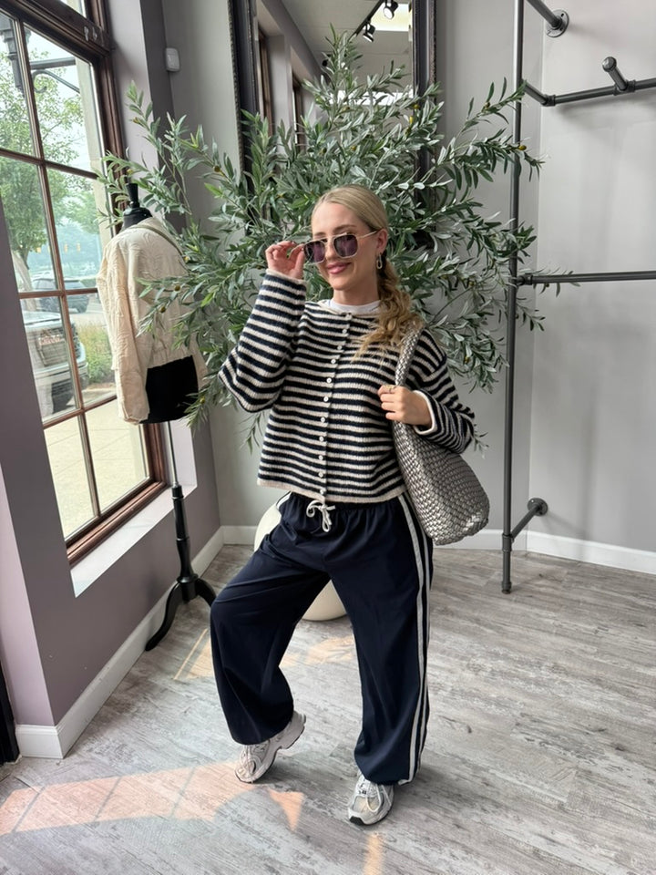 Hadley Stripe Cardigan