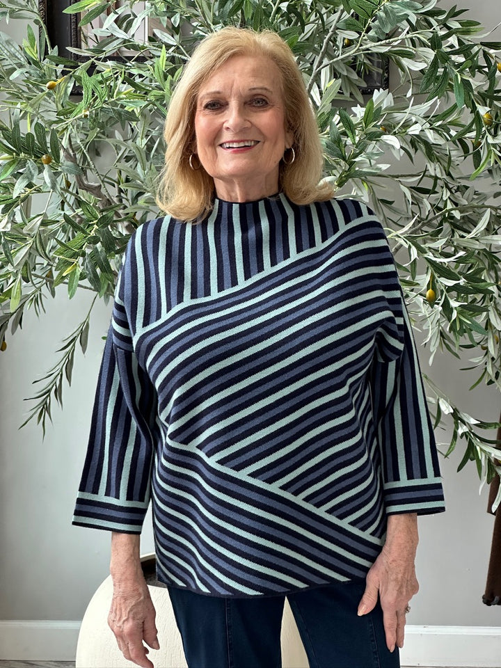 Seaglass Stripe Sweater