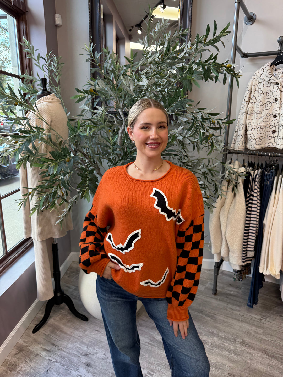 Bewitched Bat Sweater