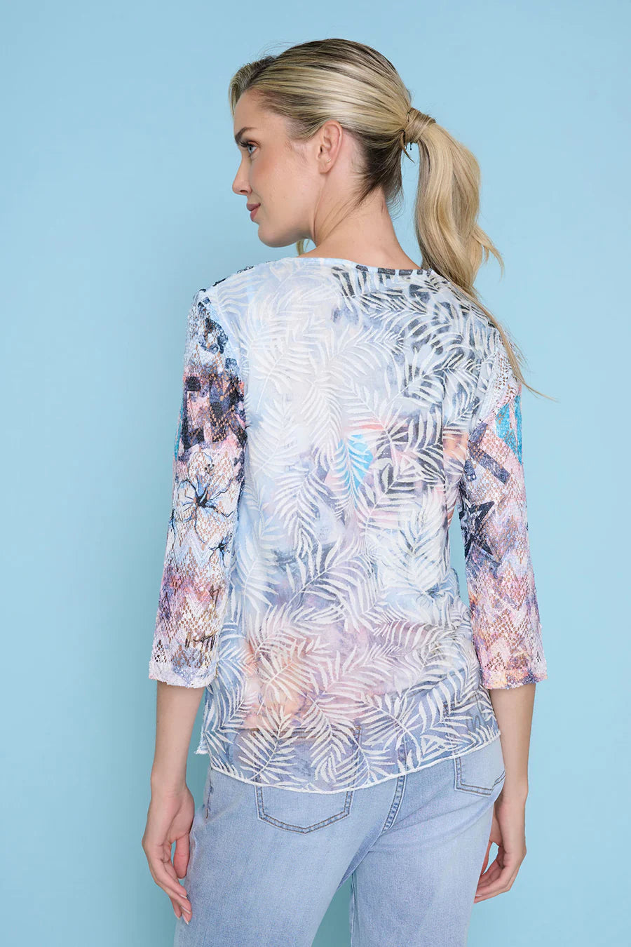 Glam Rock Leopard Tee, Final Sale