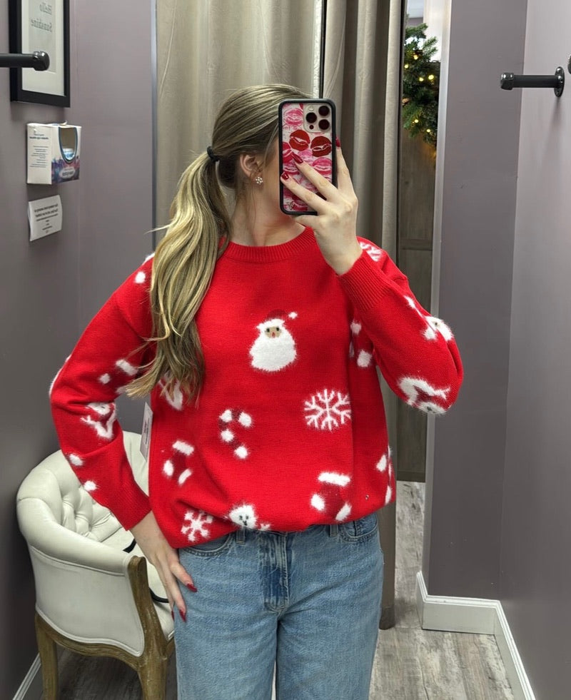 Santa's Sleigh Sweater, FINAL SALE!