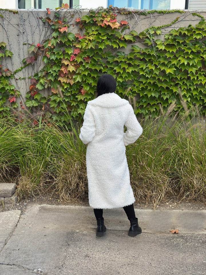 Carrie Curly Lamb Coat