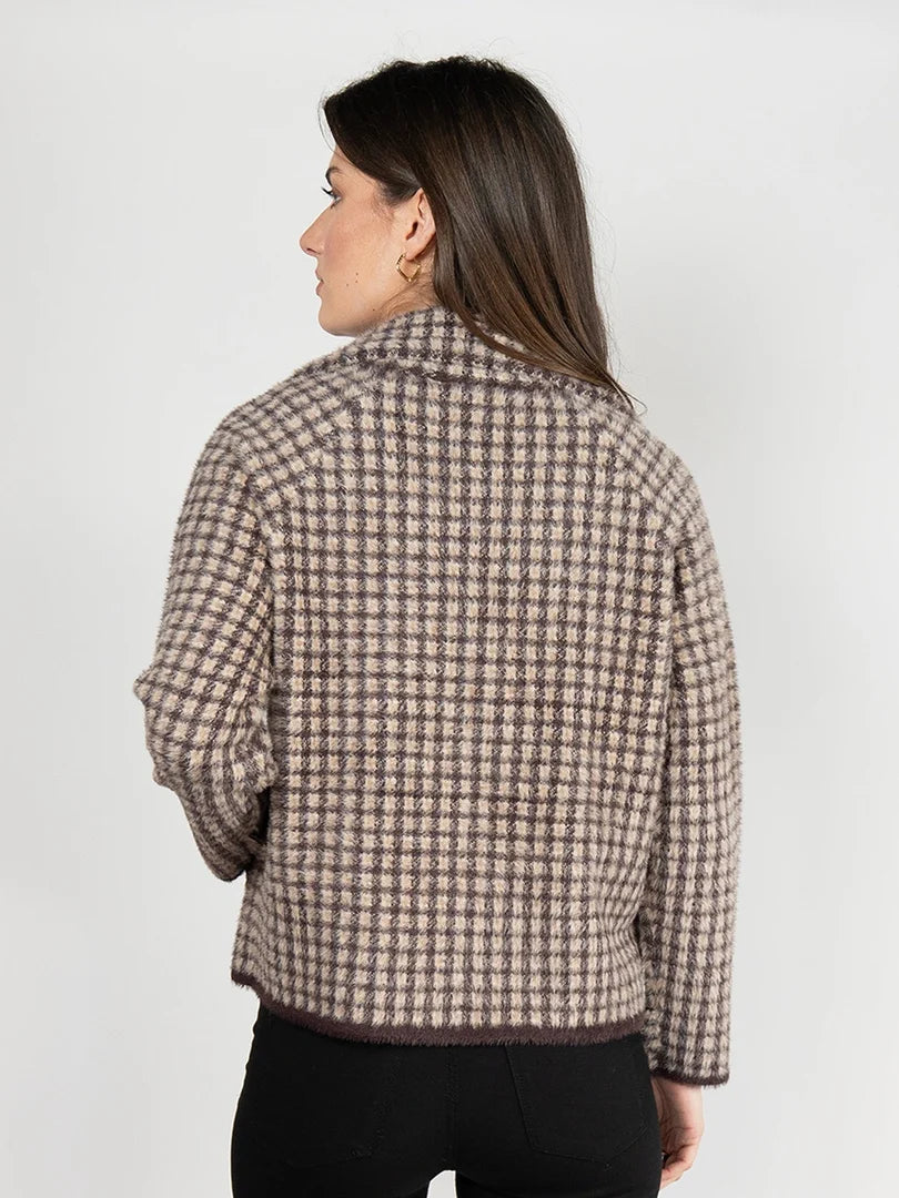 Teddy Check Jacket