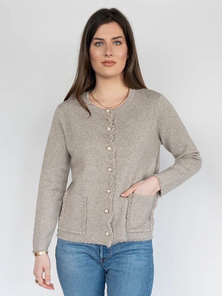Fawn Fringe Cardigan