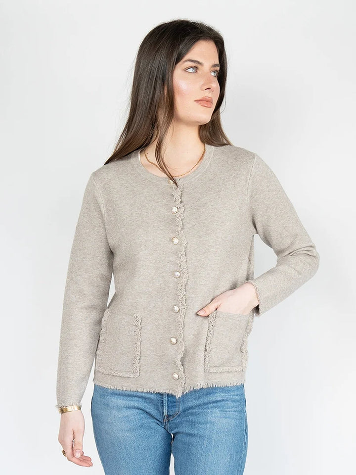 Fawn Fringe Cardigan