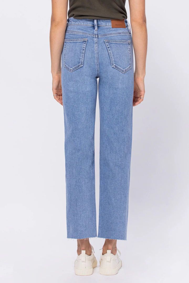 Tracey Straight Jean, Light Wash