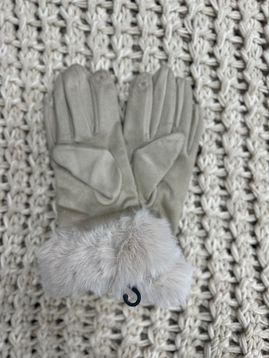 Snowbunny Suede Gloves