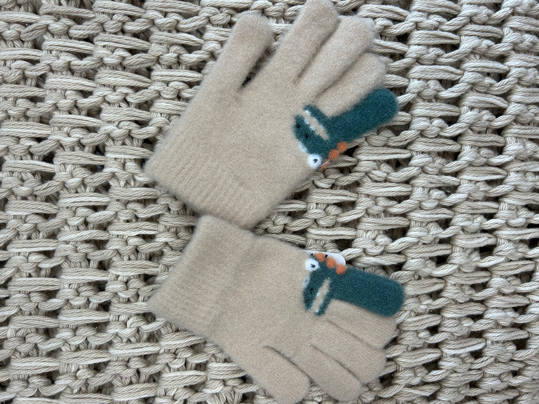 Silly Dino Gloves