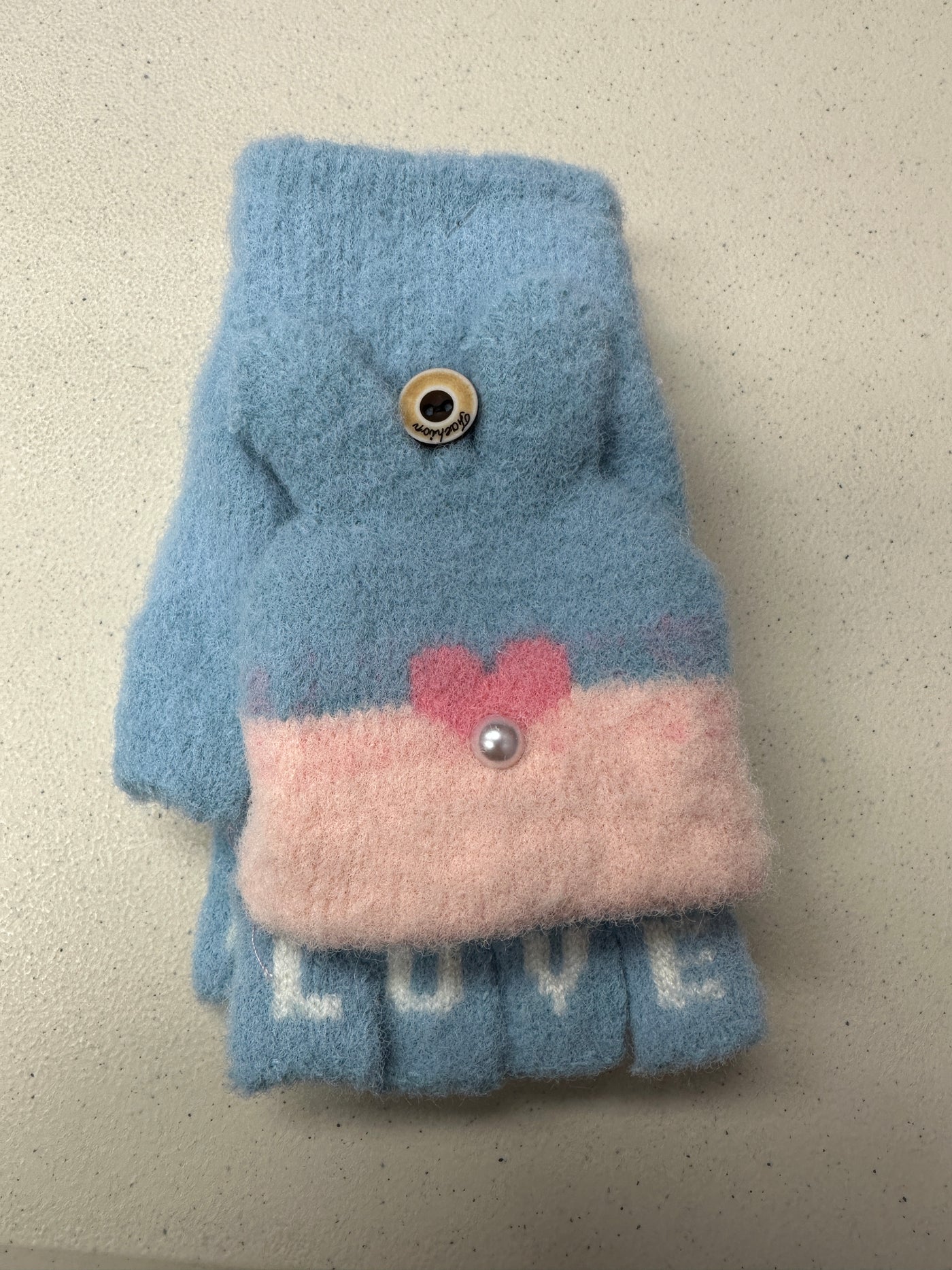 Heart and Love Kids Gloves