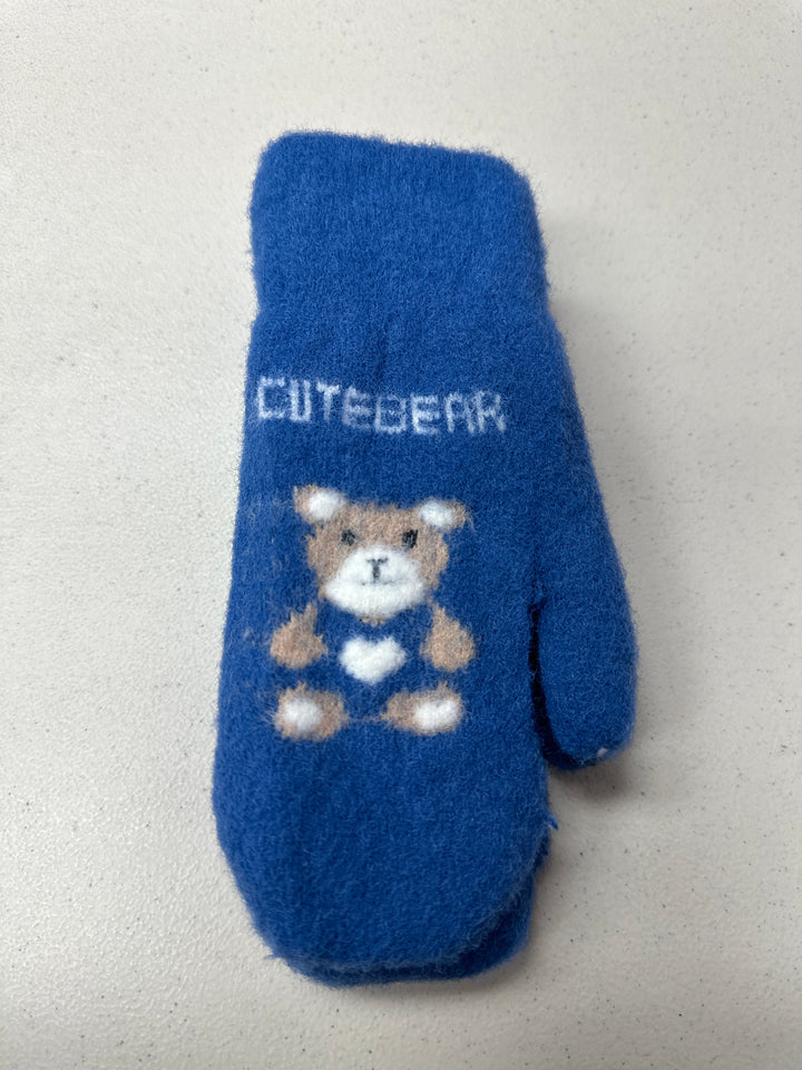 Cute Bear Kids Mittens