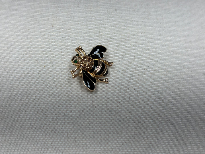 Rose Gold Baby Bee Shoe Charm