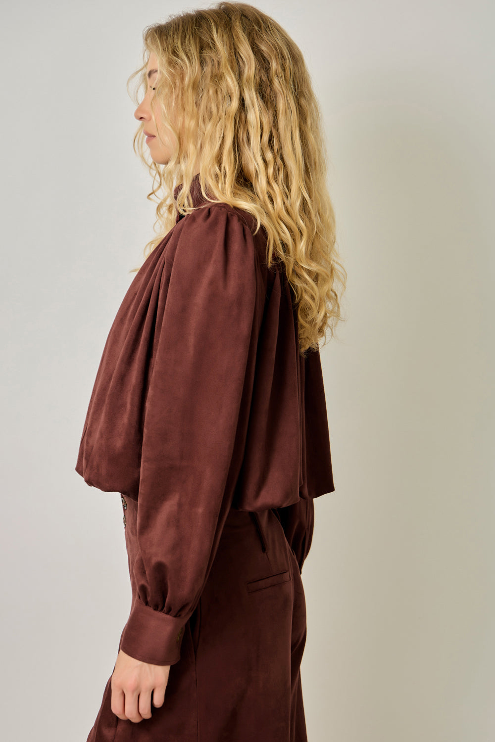 Rowan Gathered Blouson Jacket