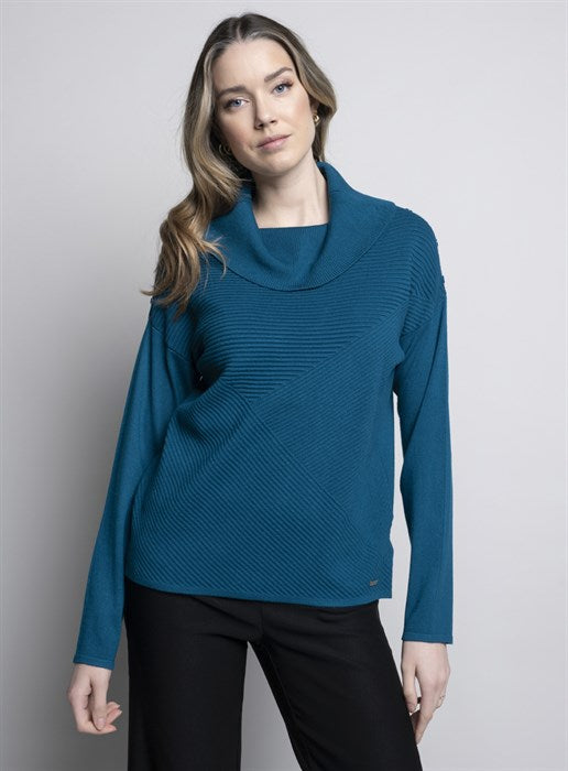 Classic Remix Cowl Sweater