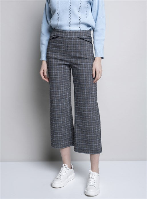 Preston Plaid Crop Pant