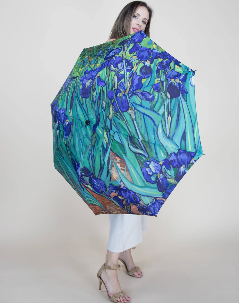 Iris Flower Umbrella