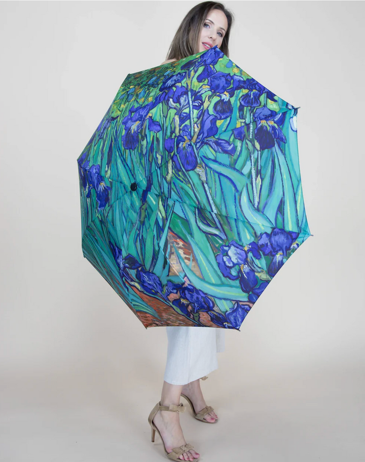 Iris Flower Umbrella