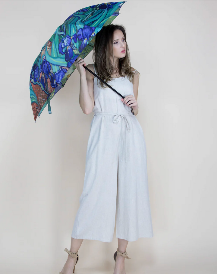 Iris Flower Umbrella