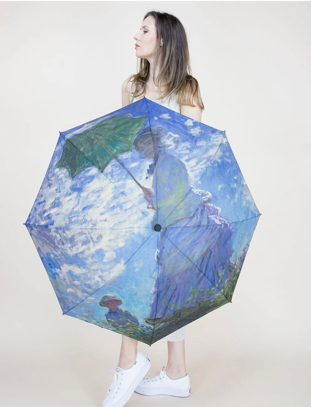 Woman With a Parasol Umbrella
