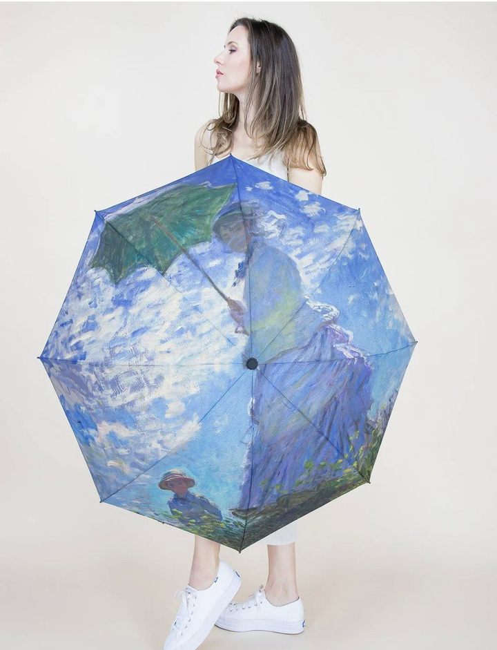 Woman With a Parasol Umbrella