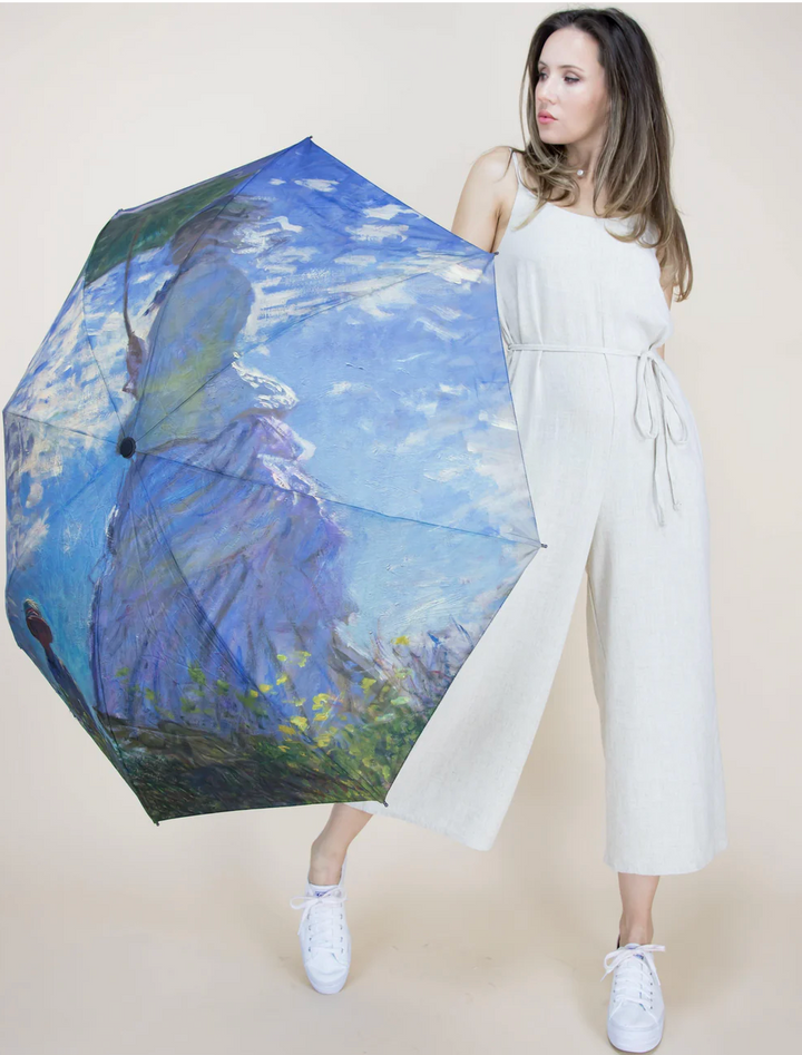 Woman With a Parasol Umbrella