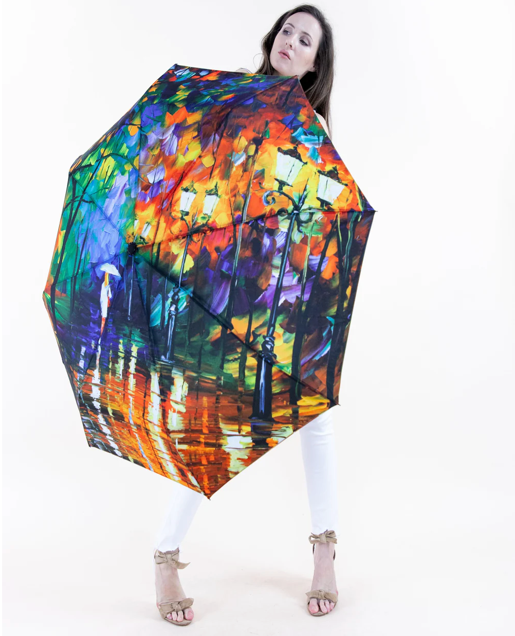 A Walk In The Rain Umbrella
