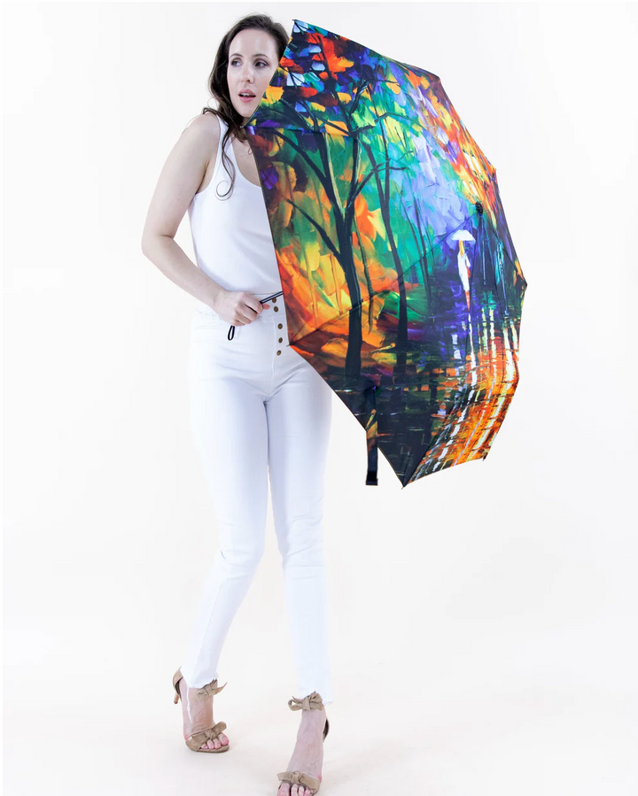 A Walk In The Rain Umbrella
