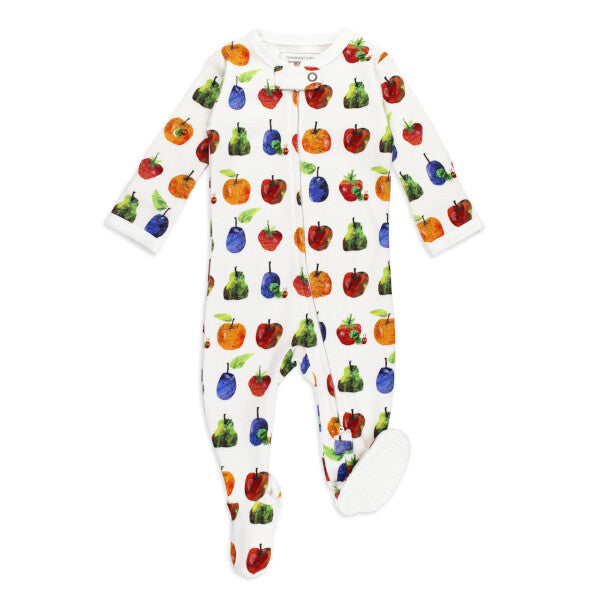 Baby Zipper Footie PJs, Fruit