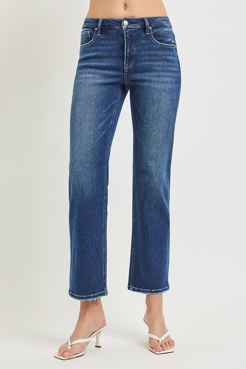 Harper Straight Ankle Jeans