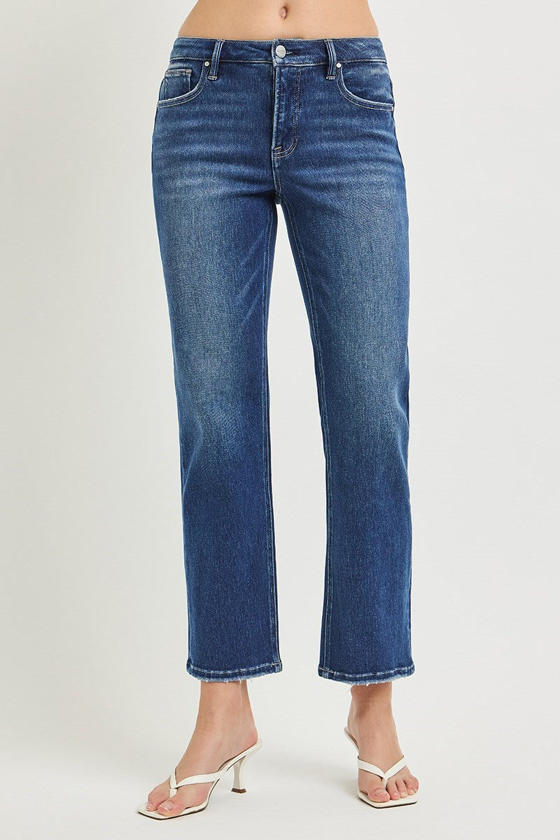 Harper Straight Ankle Jeans