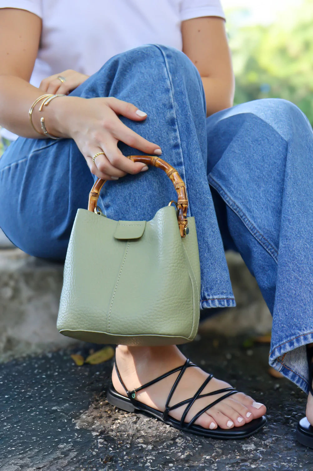 Marlowe Mini Bamboo Bag