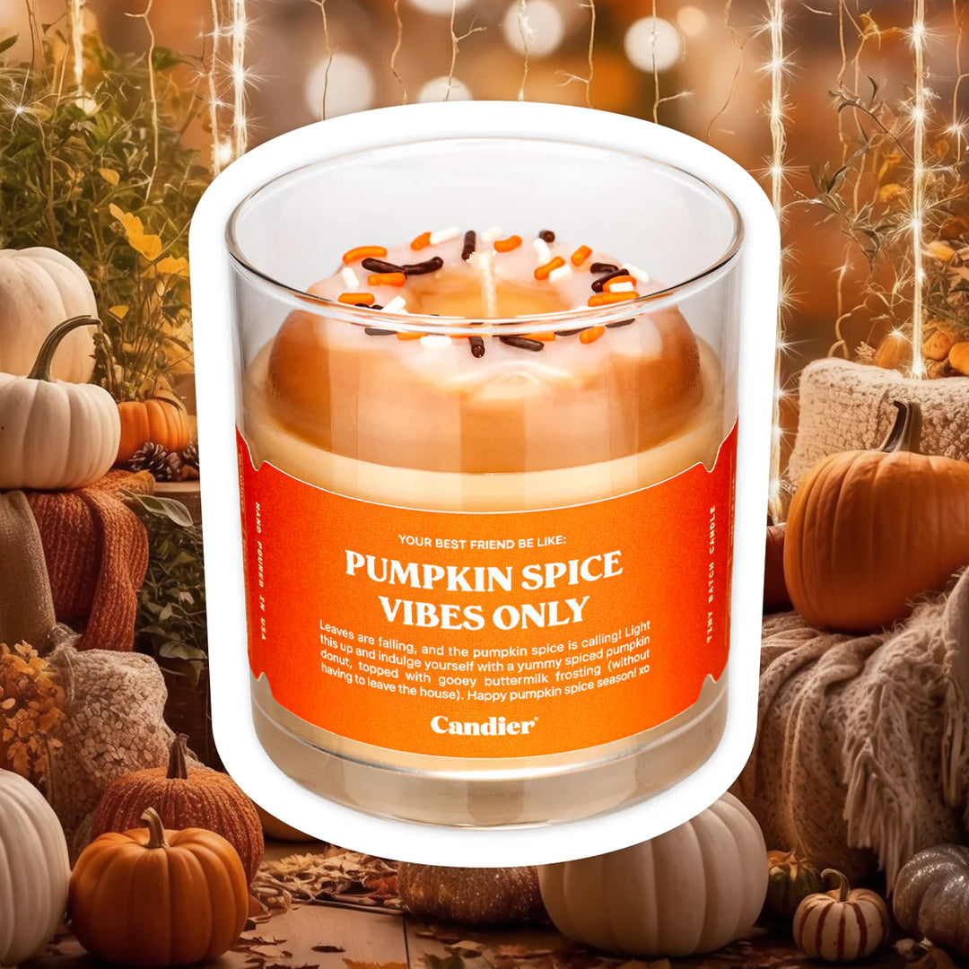 Pumpkin Spice Vibes Only Candle