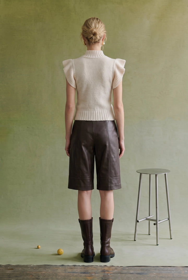 Winnie Flutter Sleeve Sweater