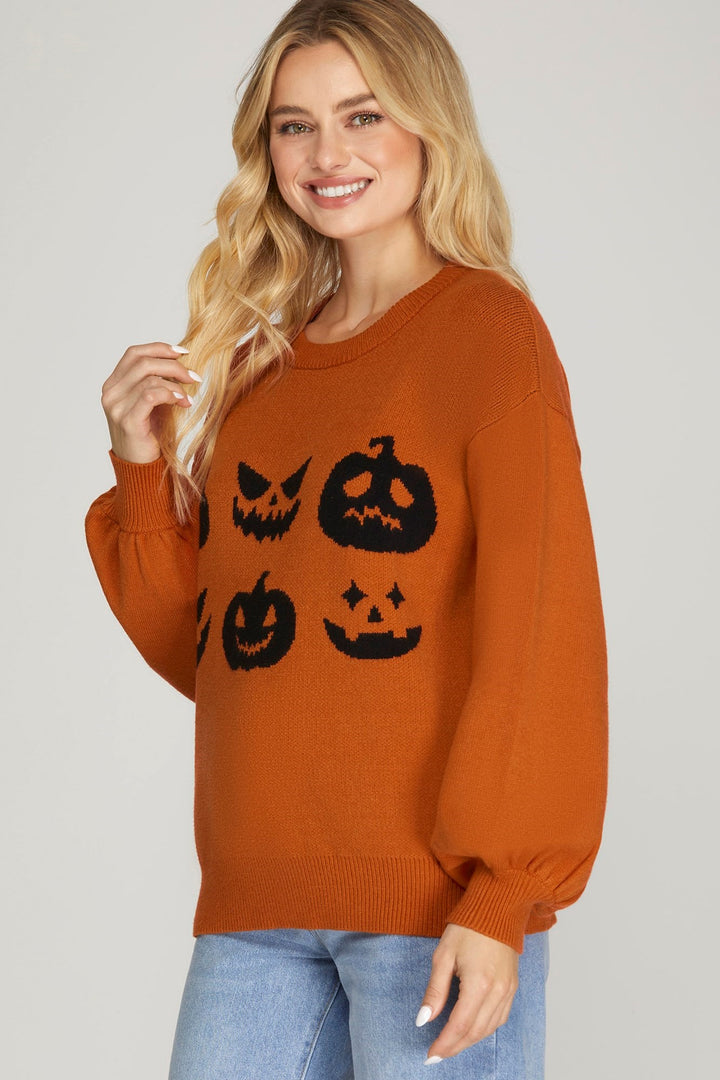 Jack o Lantern Sweater