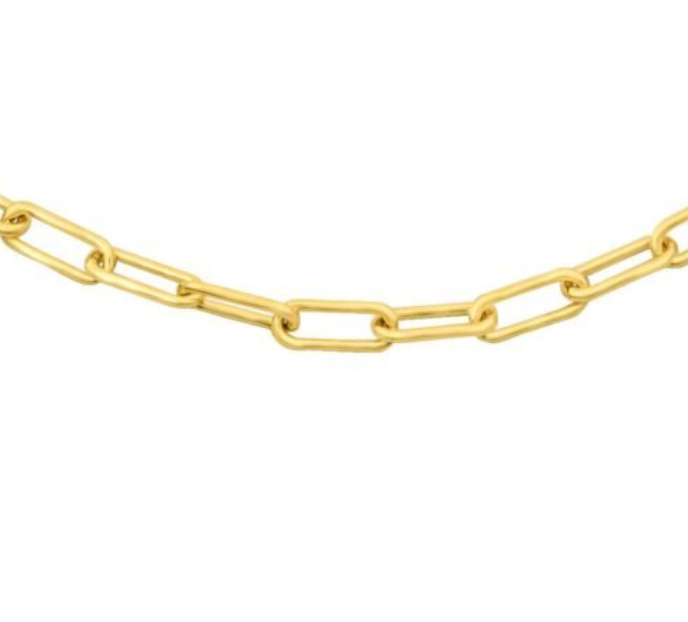 Oval Chain, Gold 5.2mm