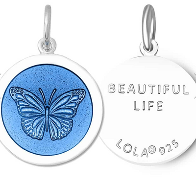 Butterfly Pendant, Small, 19mm