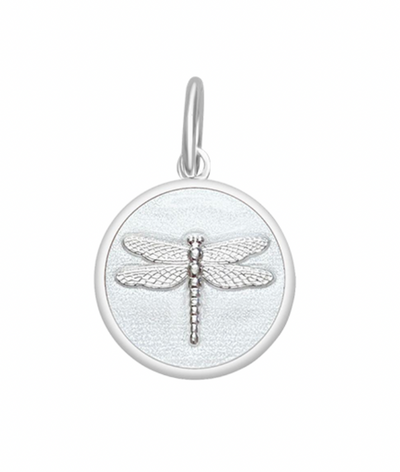 Dragonfly Silver Pendant, Small, 19mm
