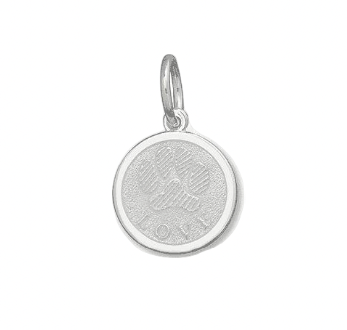 Paw Print Pendant, Mini, 15mm