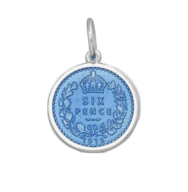 Six Pence Pendant, Small, 19mm