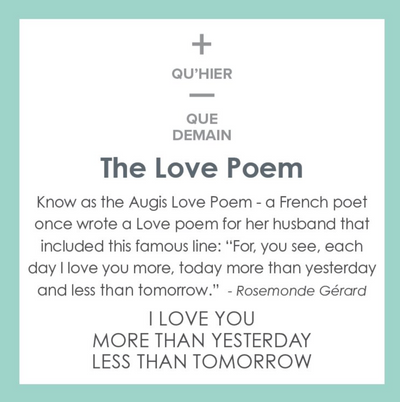Love Poem Pendant, Silver