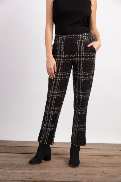 Piper Ankle Pant, Plaid