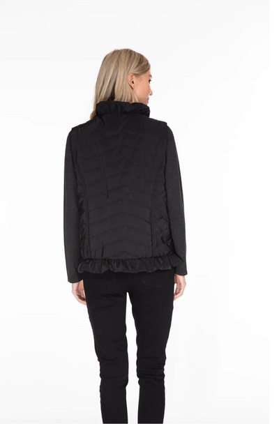 Ready to Ruffle Quilted Vest